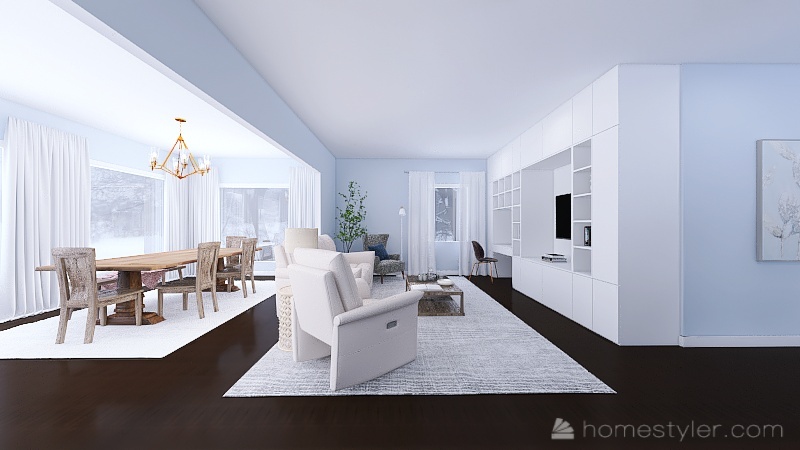 Lixey Residence 3d design renderings