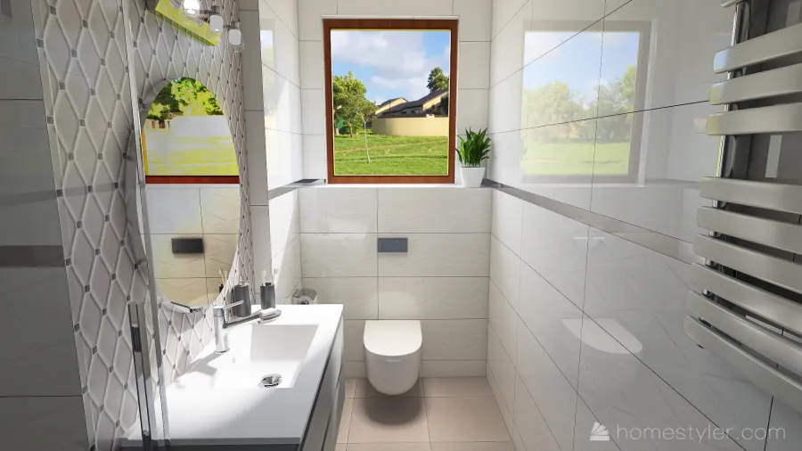 łazienka Natalia 3d design renderings