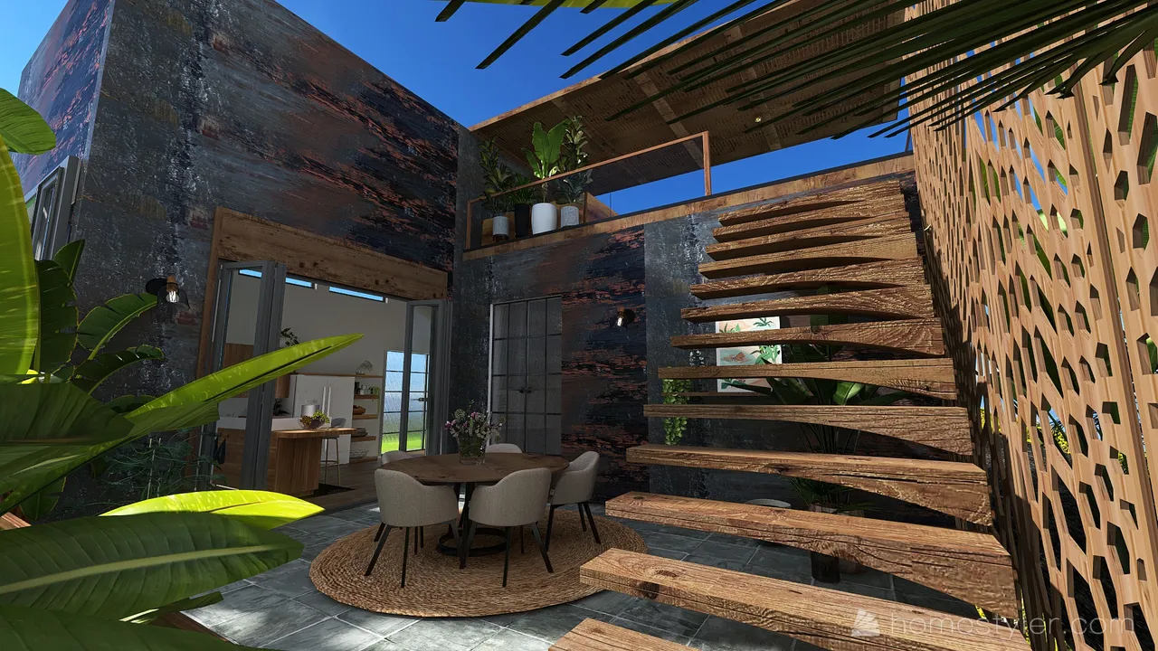 #T-ShapedContest-Paradise retreat 3d design renderings