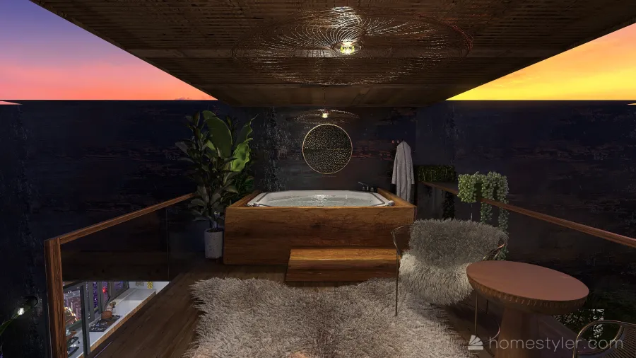 #T-ShapedContest-Paradise retreat 3d design renderings