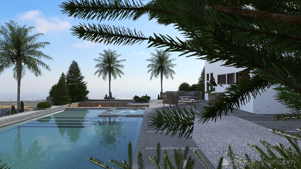 #HSDA2021Residential - | PALM TREE RESIDENCE | 3d design renderings