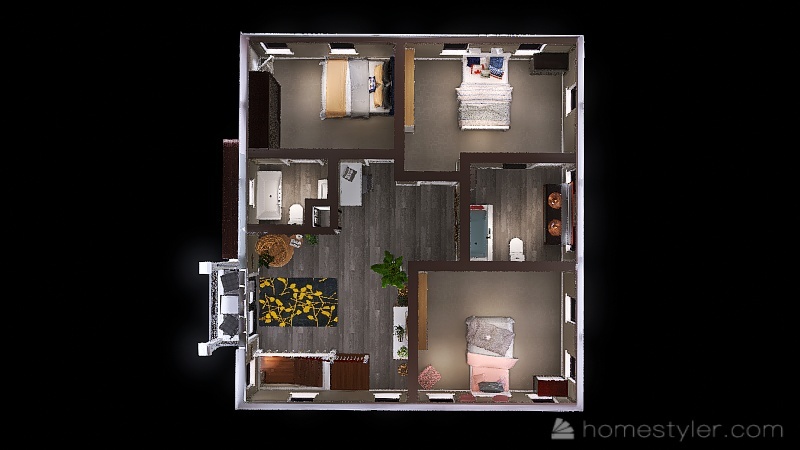 v2_DreamHouse-FloorPlan 3d design picture 174.51