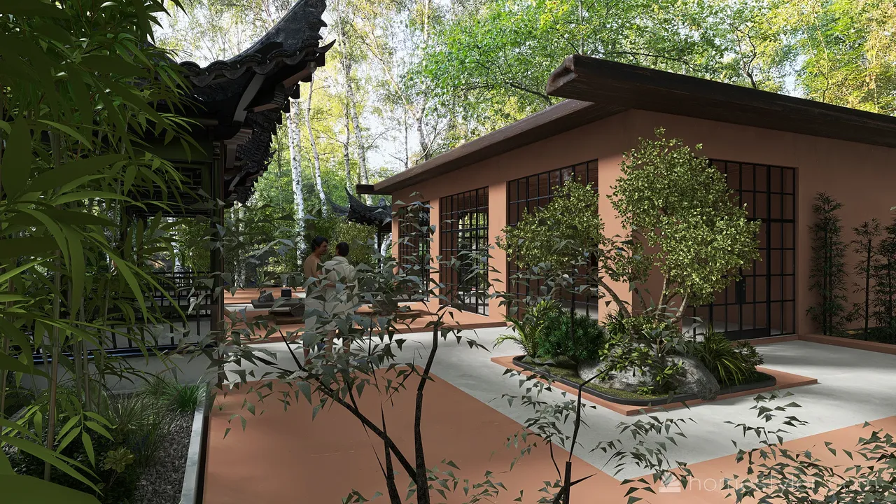 #T-ShapedContest -| TIGER GARDEN | 3d design renderings