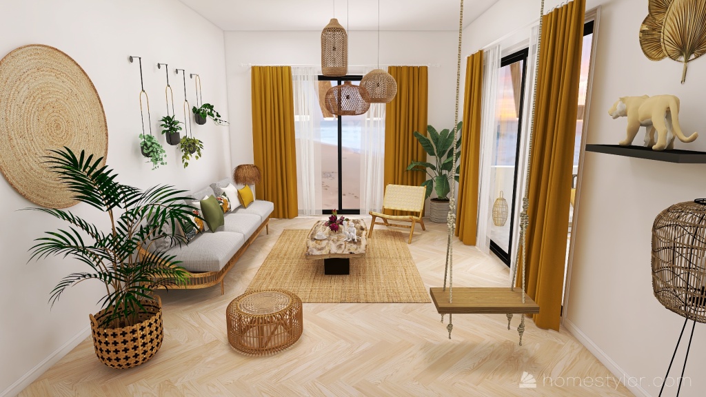 #T-ShapedContest - Urban jungle 3d design renderings