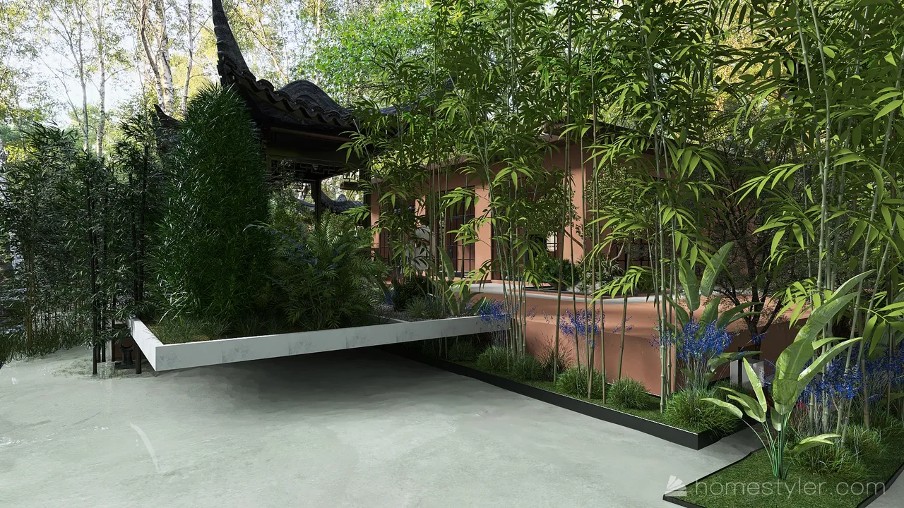 #T-ShapedContest -| TIGER GARDEN | 3d design renderings