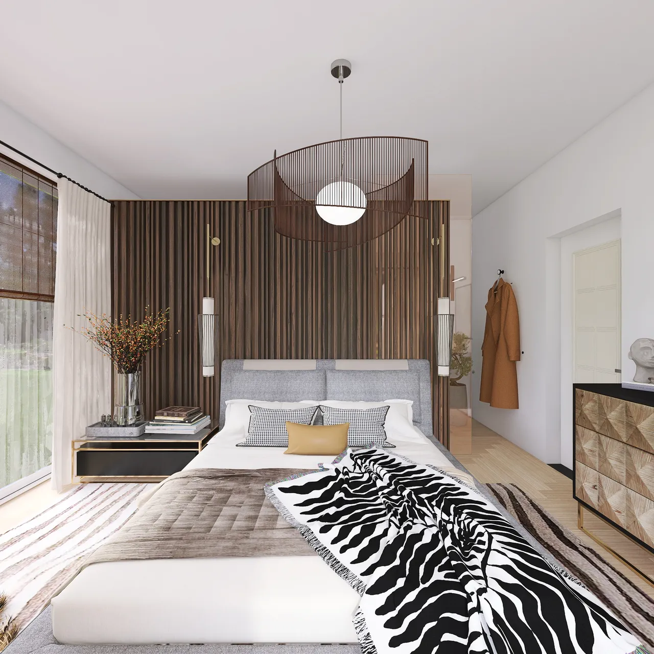 MasterBedroom 3d design renderings