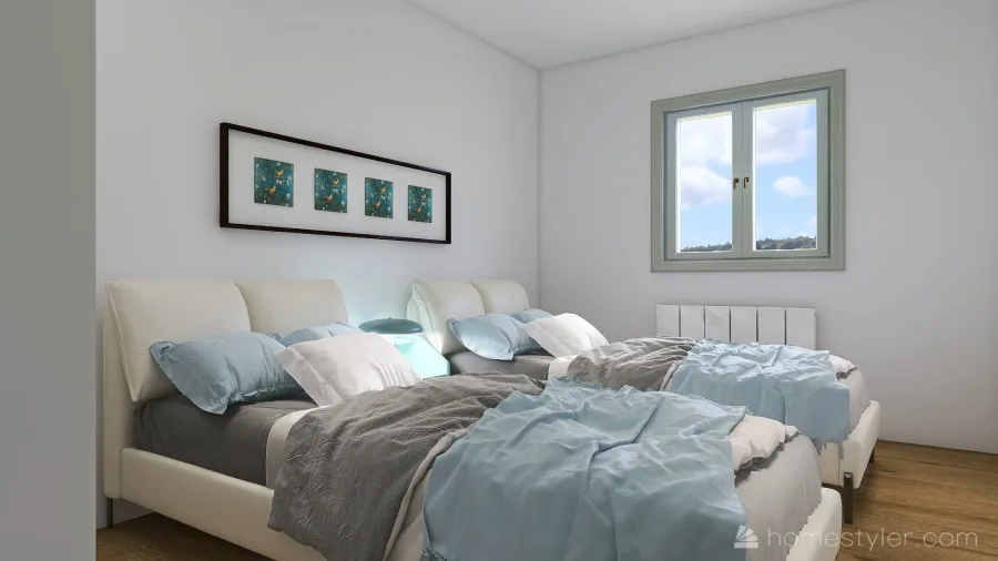 Dormitorio 2 3d design renderings