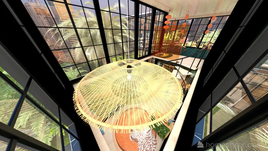 #T-ShapedContest -xxxx_copy Year of the Tiger Chinese Restaurant 3d design renderings