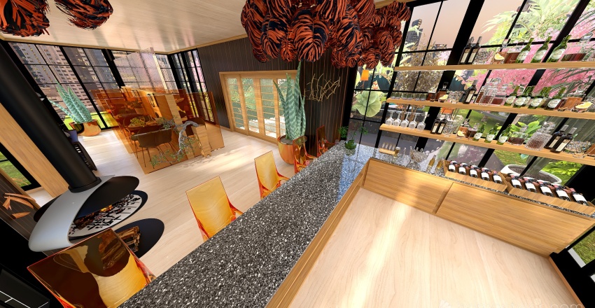 #T-ShapedContest -xxxx_copy Year of the Tiger Chinese Restaurant 3d design renderings