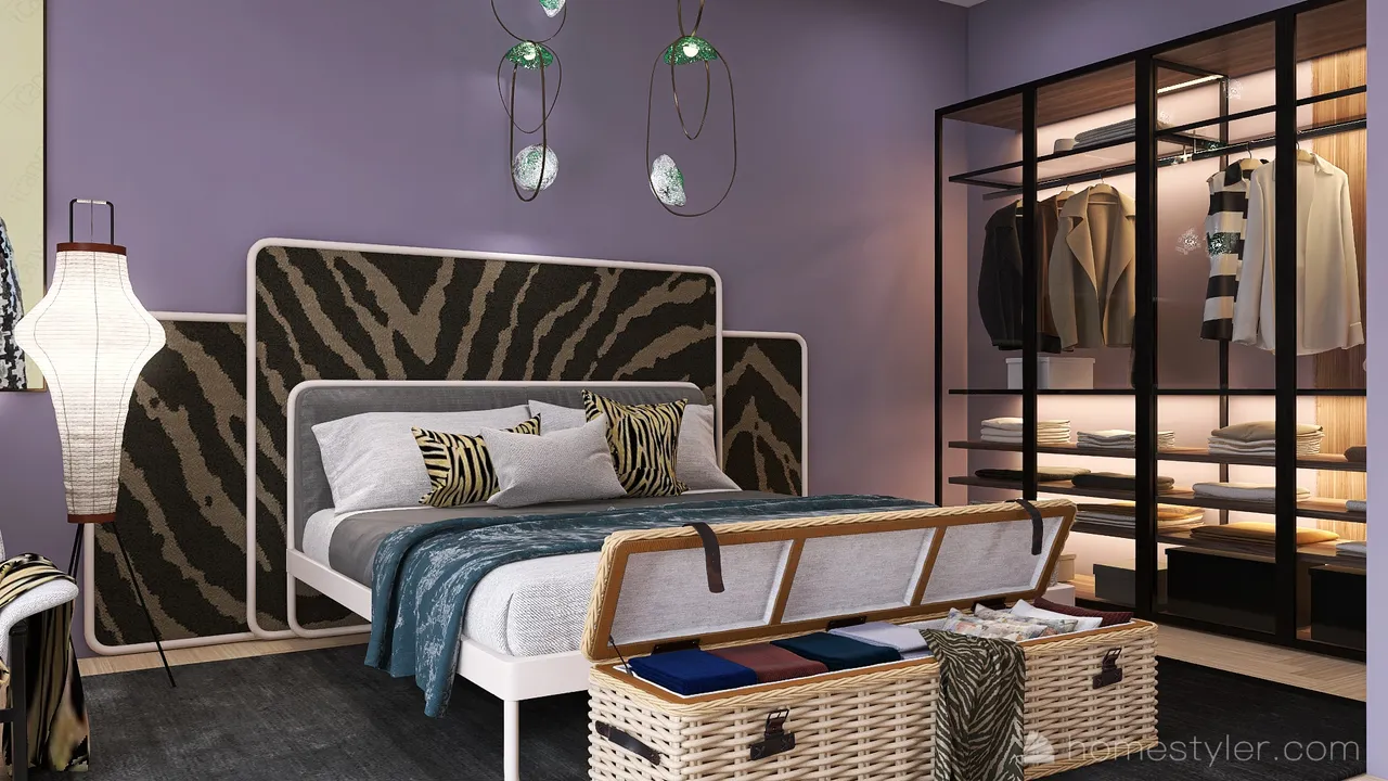 MasterBedroom 3d design renderings