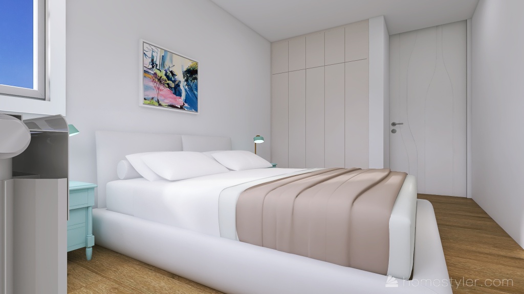 Dormitorio 1 3d design renderings