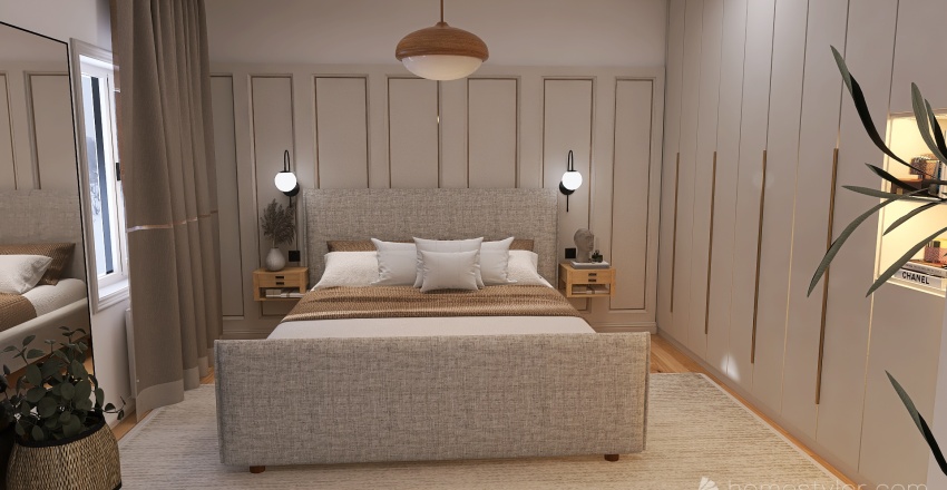 bedroom Fiep Westendorp 3d design renderings