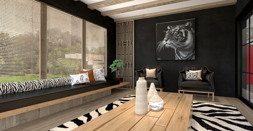 #T-ShapedContest Tiger power 3d design renderings