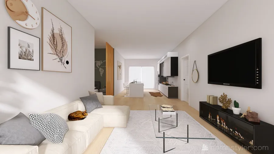 Living room   dining room   bedroom 3d design renderings