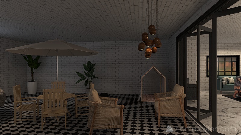 night day house 3d design renderings