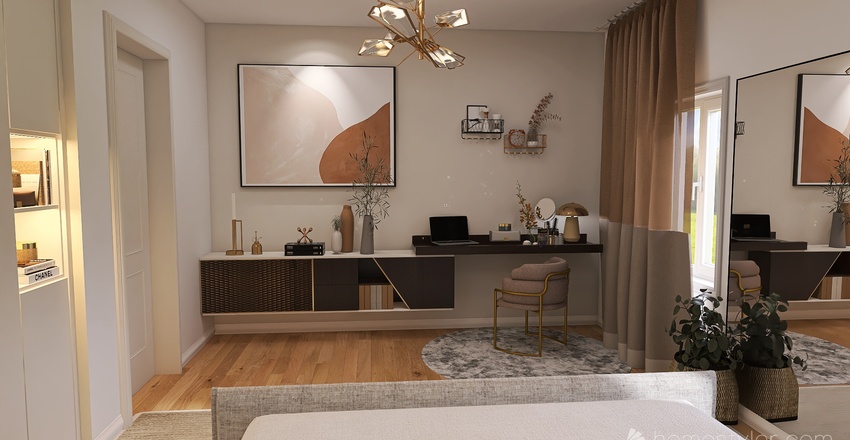 bedroom Fiep Westendorp 3d design renderings