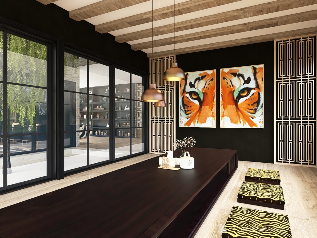 #T-ShapedContest Tiger power 3d design renderings