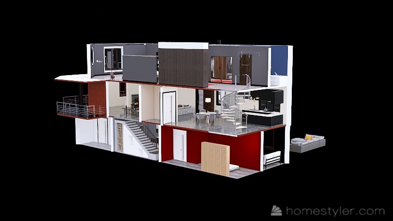 JB'sHouse 3d design renderings