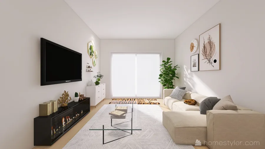 Living room   dining room   bedroom 3d design renderings