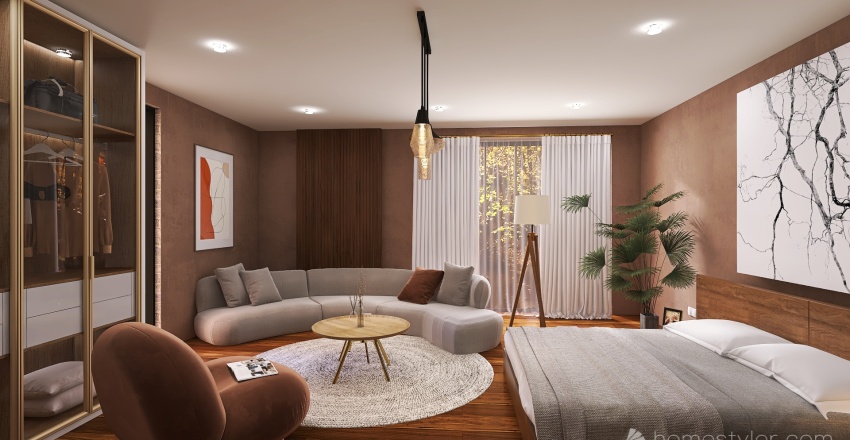 California House 3d design renderings