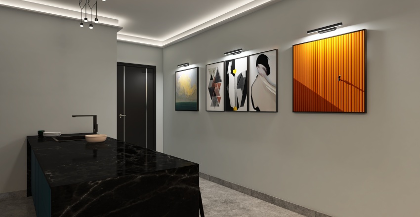 flat in Odessa 3d design renderings