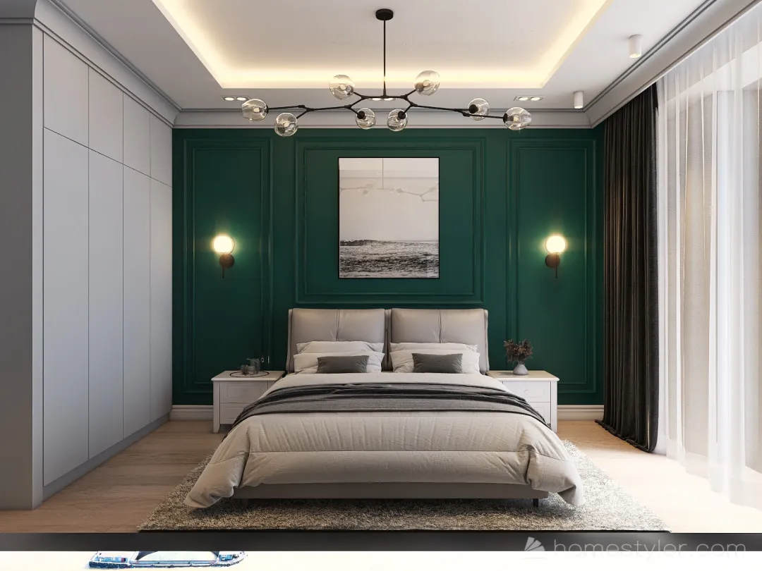 Grand Hayat - NEW Bedroom 3d design renderings