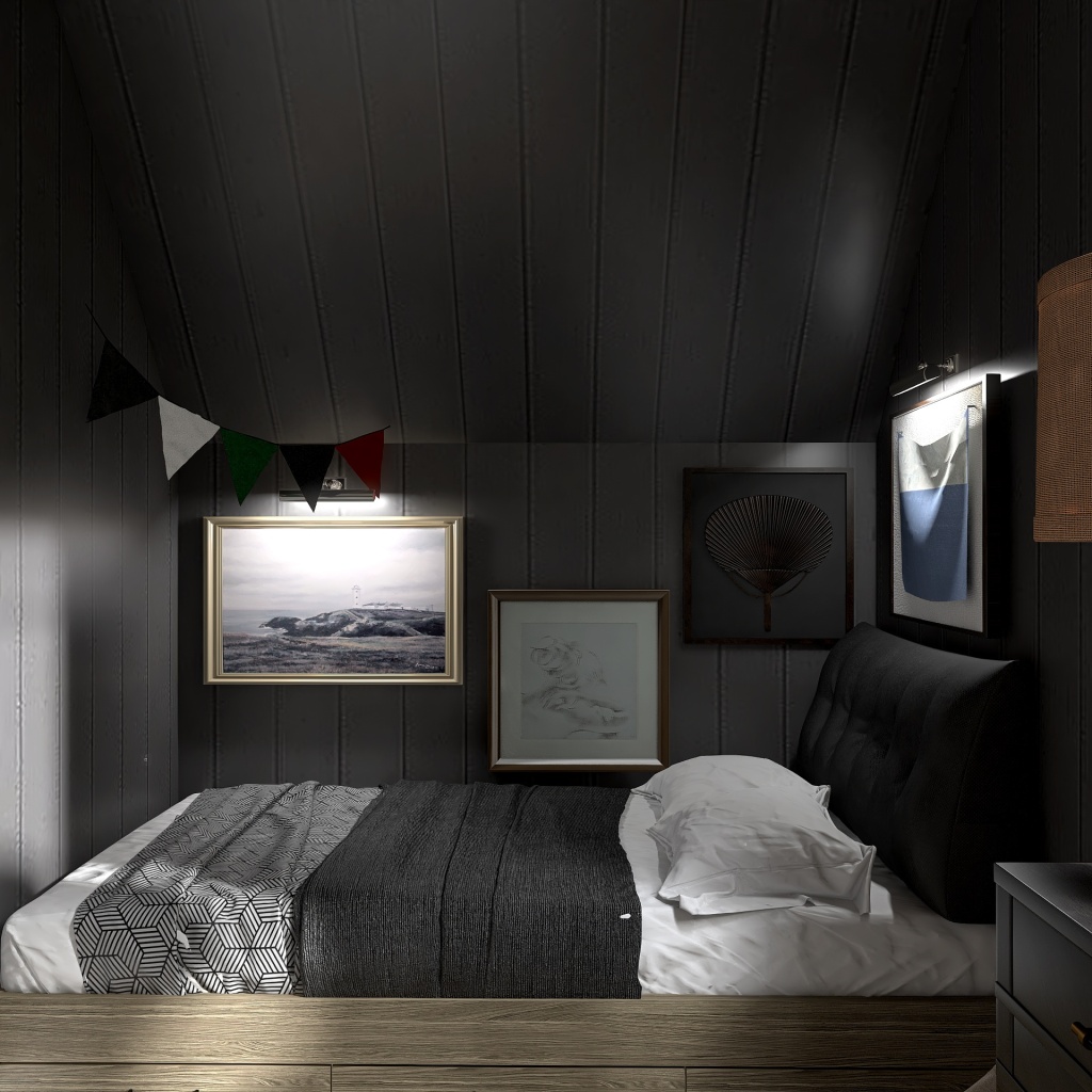 lakeside cabin 3d design renderings