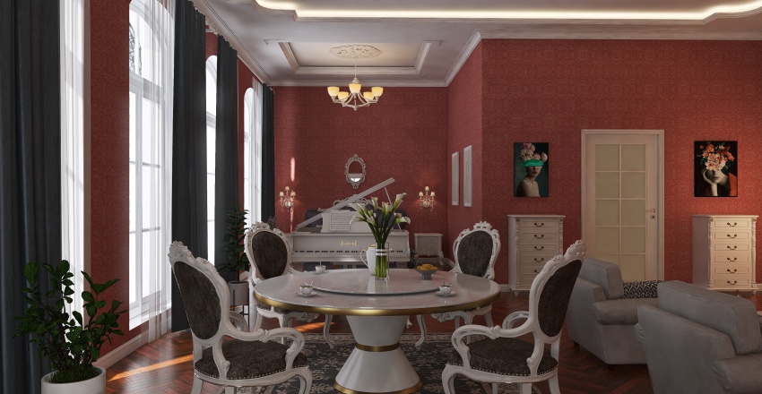 About the #NEOCLASSICISM #Residential #Video #100 - 200 sqm #Mediterranean 3d design renderings