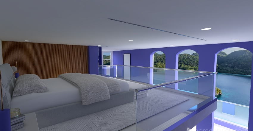 #VeryPeriContest Pantone Hotel Room 3d design renderings