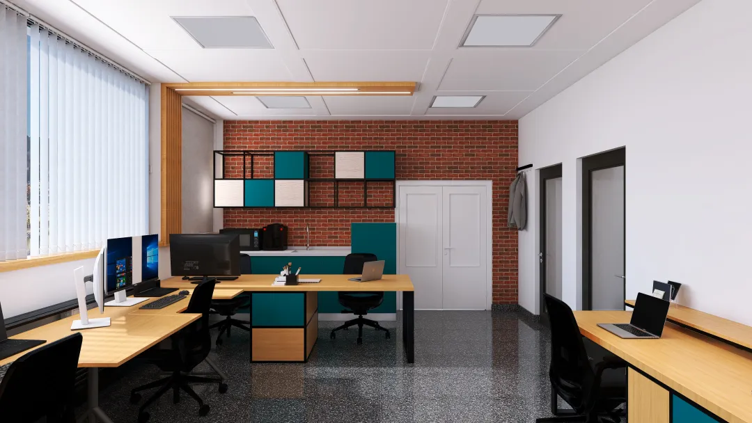 Andronache Office_Industrial Design 3d design renderings