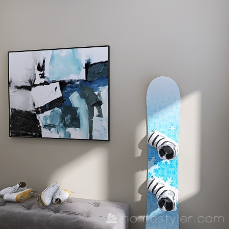 skihouse 3d design renderings