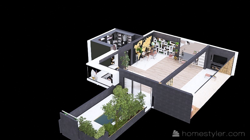 Workspace Design Project: The Maya Lounge (Detached) 3d design picture 155.92