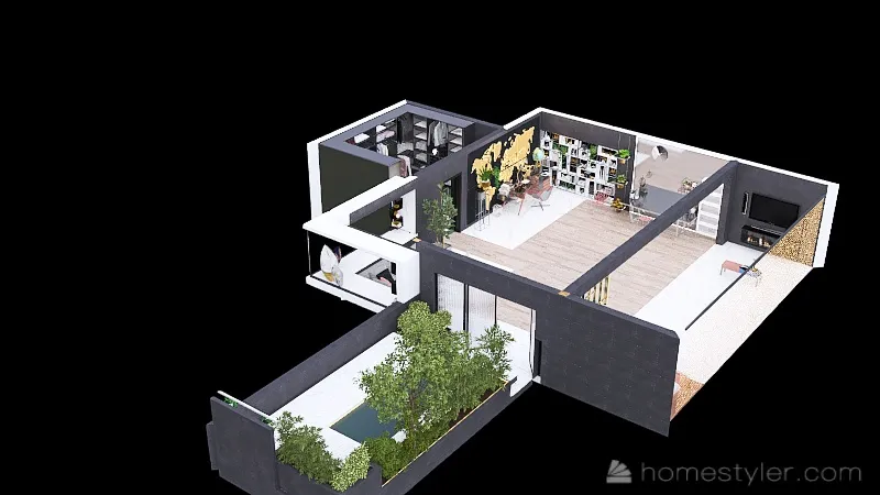 Workspace Design Project: The Maya Lounge (Detached) 3d design picture 155.92