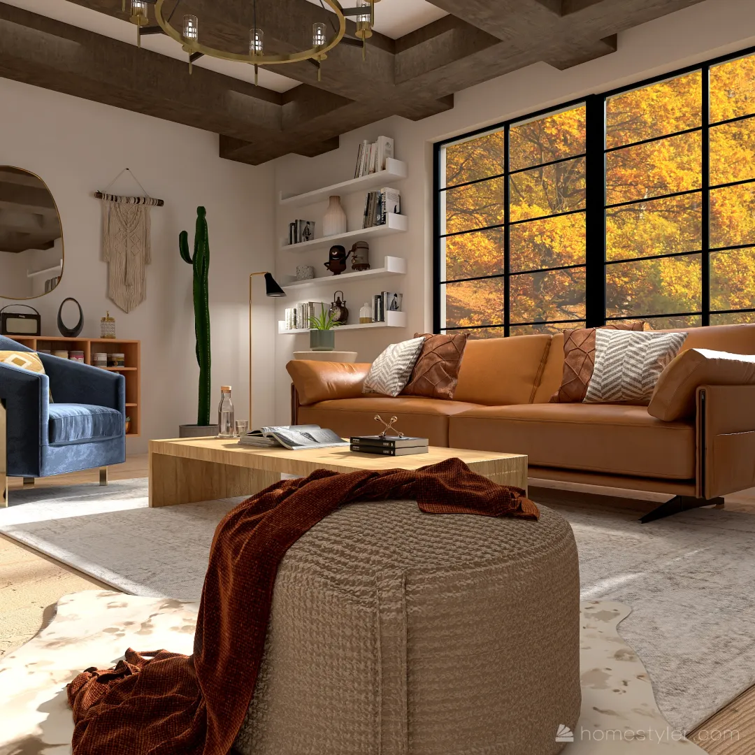 living room - desert 3d design renderings
