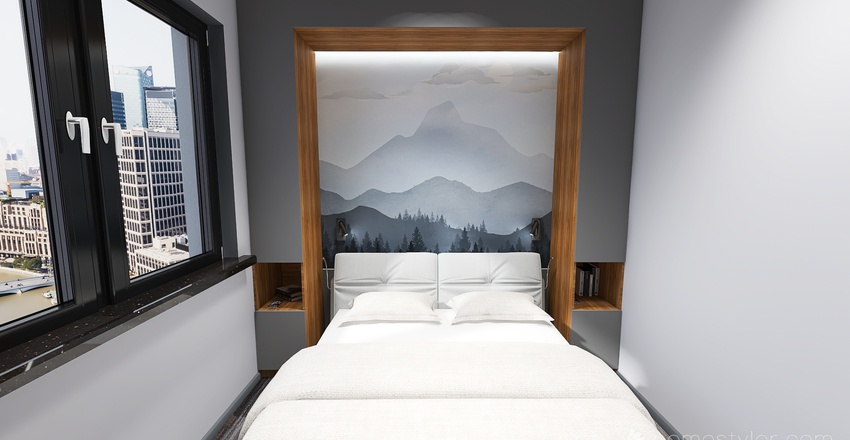 Master Bedroom 3d design renderings
