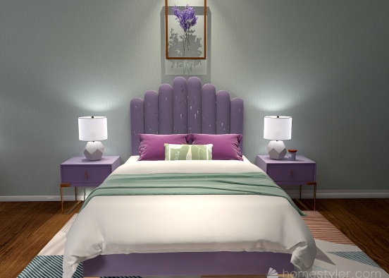 #VeryPeriContest-Lavender Blossom  Design Rendering