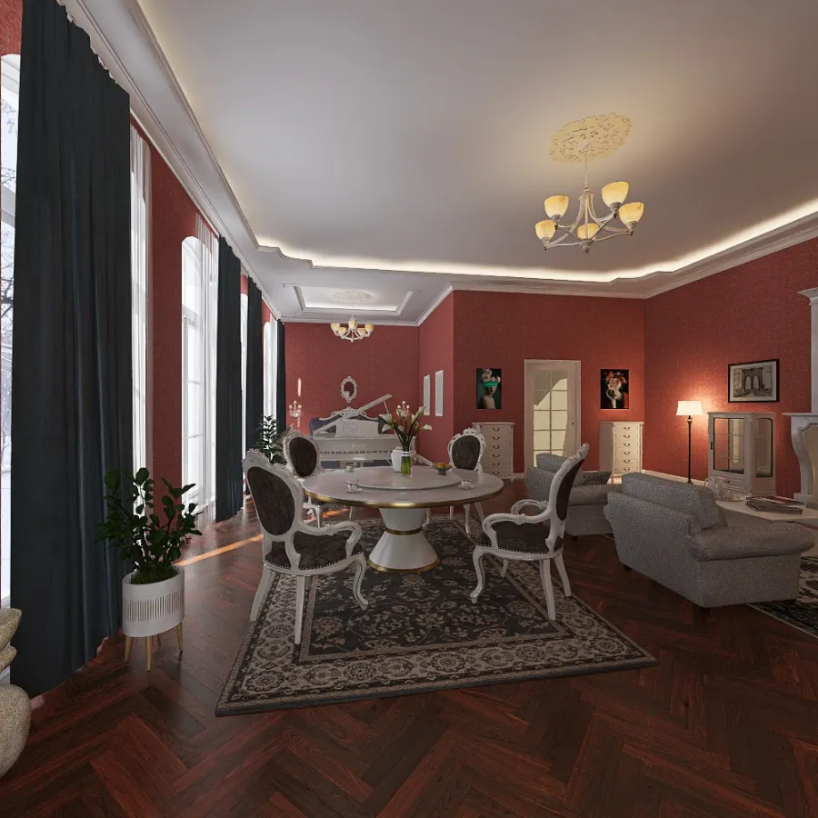 About the #NEOCLASSICISM #Residential #Video #100 - 200 sqm #Mediterranean 3d design renderings