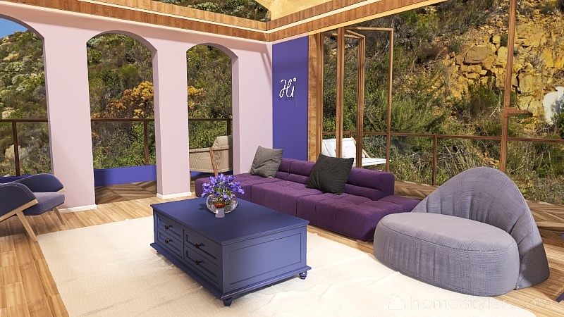 #VeryPeriContest~Purple Purple Purple! 3d design renderings