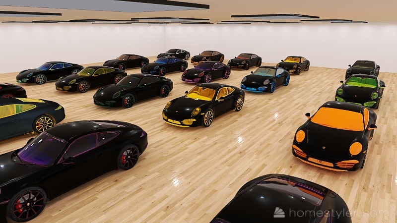 Cars 3d design renderings