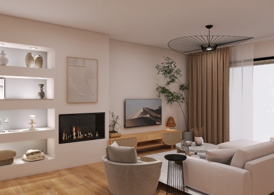 livingroom Fiep Westendorp Design Rendering