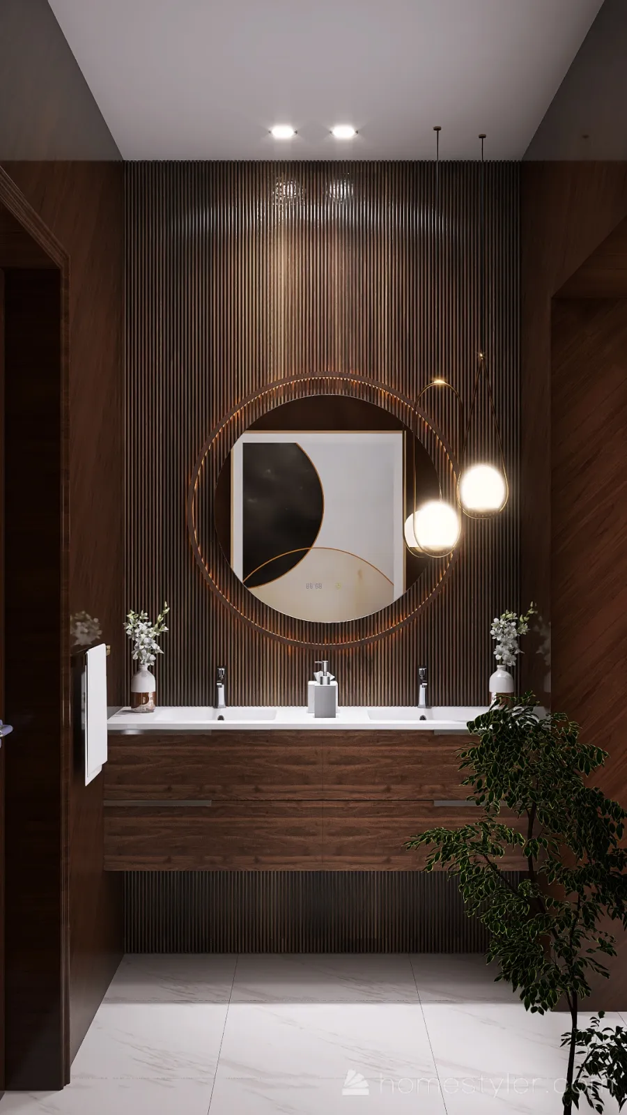 Washing Area (Hay El-Qusor Villa) 3d design renderings