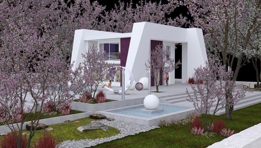 #VeryPeriContest.-La casa Purpura 3d design picture 144.8