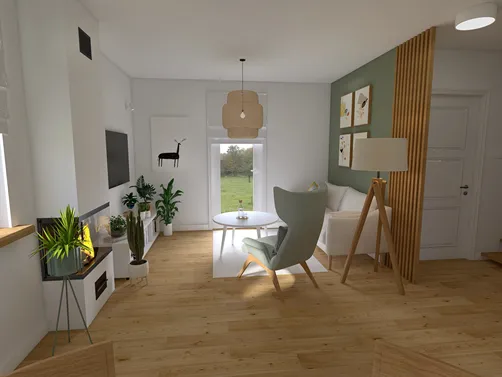 #Semi-detachedHouse - Szarbsko 1A