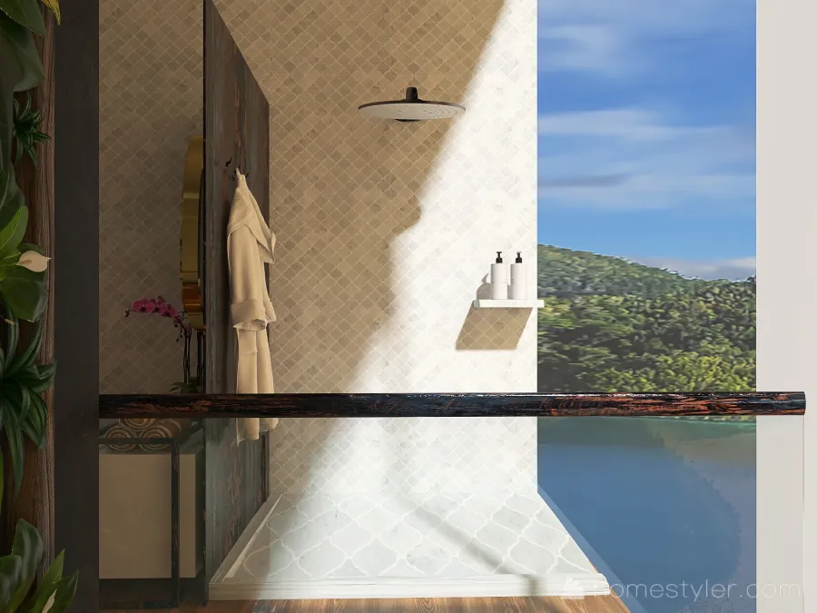 #VeryPeriContest-The bath house 3d design renderings