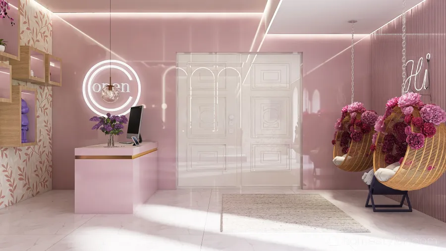 #VeryPeriContest-Beauty Room 3d design renderings