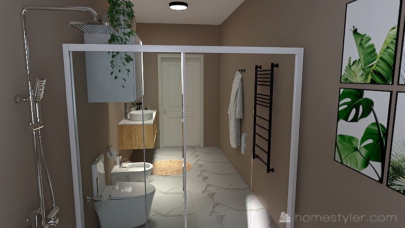 Magda łazienkanr1 3d design renderings