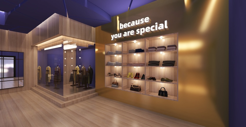 #VeryPeriContest-Boutique Nevè 3d design renderings