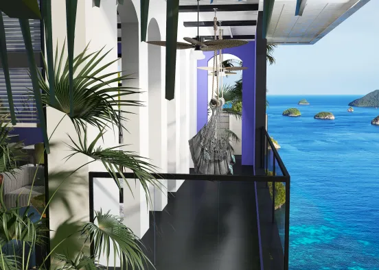 #Seaside Villa-JKB Design Rendering