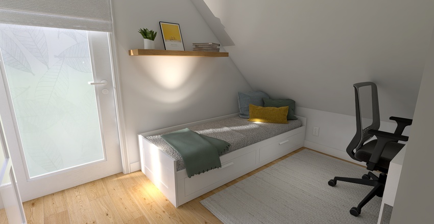 Kids Room1 3d design renderings