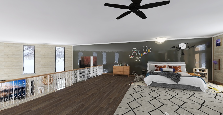 Ski Lodge! 3d design renderings